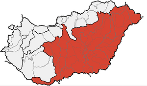 Great Hungarian Plain (Alföld), where Hungarian goulash was born