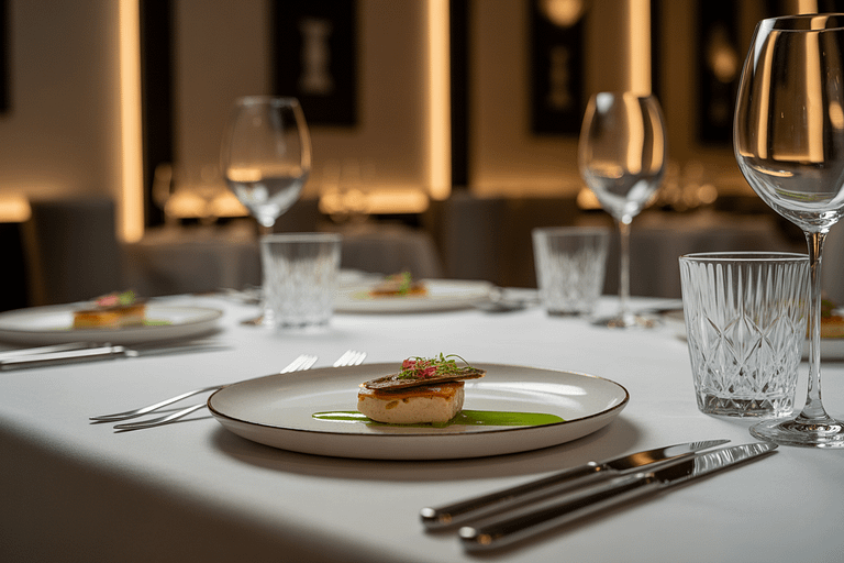 Elegant fine dining