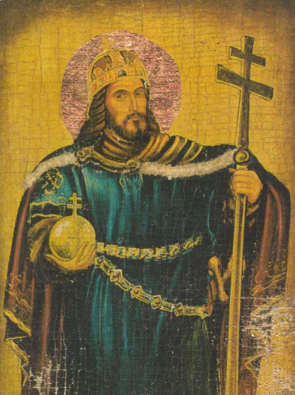 Portrait of Stephen I of Hungary, artist unknown